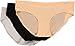New Balance Women's Breathe Hipster Panties (3 Pack), Nude/Black/Concrete Grey, Medium