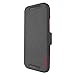 Seidio Ledger Flip Case with Metal Kickstand, Retail Packaging, Dark Gray