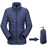 JJMG Women's Packabe Ultra Light Weight Down Coat Short Jacket Outwear Blazer