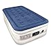 SoundAsleep Raised Twin Size Premium Air Mattress - Best Inflatable Airbed with Plush Top and Internal High Capacity Pump - Exclusively with ComfortCoil Technology & No Hassle 1-Year Warranty