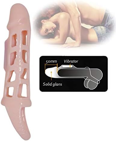 ChicShop US Pênni`s Ring Adult Thicker Bigger Extension Sleeve Extender Cage for Men Game, Discreet Package