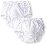 i play. Baby Reusable Absorbent Swim Diaper, White, 24 Months (Pack of 2)