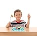 Cheaboom Silicone Food Placemat, Silicone Food Tray Babies Placemat Plate Non-Slip Placemat or Kids,Toddlers (Light Green)