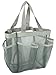 Handy Laundry Masirs Mesh Shower Caddy - 7 Pocket Portable Bathroom Organizer Tote for Travel, Gym & Dorm - Collapsible Small Shower Caddy Bag to Hold Toiletries & Essentials (Gray)