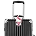 Finex Set of 4 - Hello Kitty Travel Luggage ID Tag for Bags Suitcases with Adjustable Strap