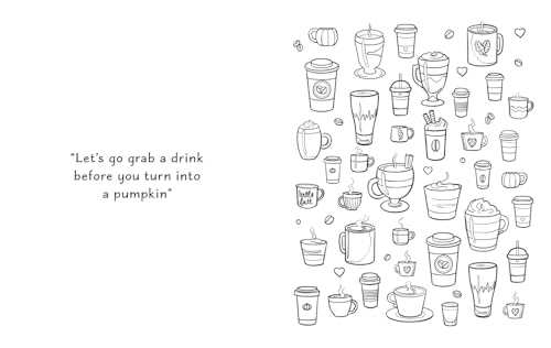 The Pumpkin Spice Café Coloring Book: The official Pumpkin Spice Café coloring book for adults and teens featuring cozy hygge scenes for relaxation and fun in fall 2025 (Dream Harbor)