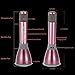 Tagital Wireless Bluetooth Karaoke Microphone, with Built in Speaker- Handheld, Portable KTV Player for Singing Anytime Anywhere for iPhone, Android Phones and Tablet (Pink)