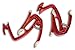 ZIPWALL SC2 Wall Mount Dust Barriers, 2-Pack, Red, 2 Count