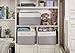 DECOMOMO Foldable Storage Bin Collapsible Sturdy Cationic Fabric Storage Basket Cube W/Handles for Organizing Shelf Nursery Home Closet (Jumbo - 19.7 x 15.8 x 11.8) (Grey, Extra Large - 3 Pack)