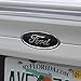 BocaDecals Ford Fusion Logo Emblem Insert Decals (2013-2020 Ford Fusion ONLY, Glossy Black)