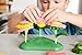 Green Toys Flower Maker Dough Set-21 Piece Pretend Play,Motor Skills,Creative Arts &Crafts Activity Kids Toy Set ,No BPA, phthalates, Dishwasher Safe Recycled Plastic Tools,Organic Dough, Made in USA