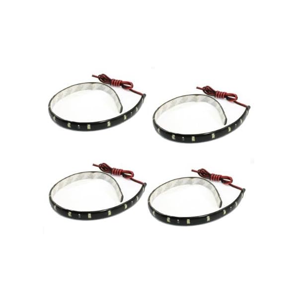 Boat-Bow-LED-Navigation-STERN-BOW-Light-Kit-Red-Green-and-White-Strips-for-Bass-boats-Pontoon-Ski-Canoes-Kayaks-Triton-Ranger-BassCat-Nitro-Tracker-Marine-Legend-Skeeter-Sun-Tracker-Waterproof