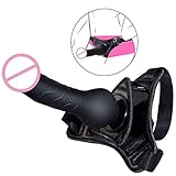 Crazy Strap Realistic Pants Woman Men Couples Strapon Panties Lesbian Game Toy Products,Vibradors Lot Discreet Women
