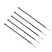 Dxg 100 Pack 4 Inch Self-locking Nylon Cable Ties Zip Ties (Black)