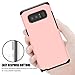 Venoro Galaxy Note 8 Case, Shockproof Slim Anti Scratch Hybrid Dual Layer Armor Defender Protective Phone Case Cover for Samsung Galaxy Note 8 6.3