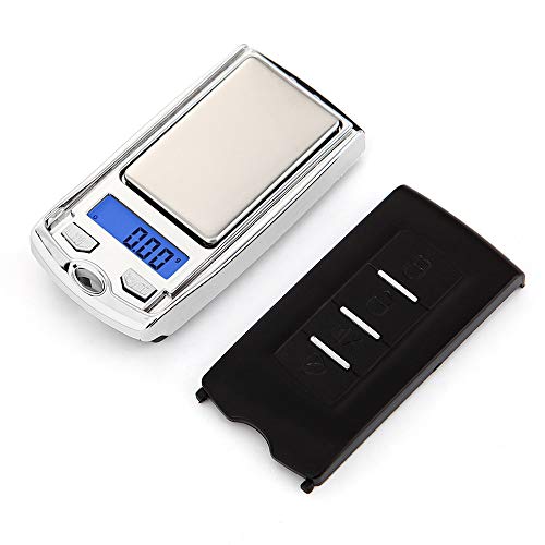 Businda Digital Mini Kitchen Scale, Multifunction Waterproof Food Scale High Accuracy Jewelry Scale with LCD Display Jewelry Gold Herb Balance Weight