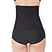 Shymay Women's Underbust Wiast Corset Cincher Seamless Boned Waist Slimming Shaper, Black1, Large