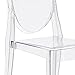 EdgeMod Burton Side Chair, Clear