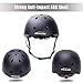 KAMUGO Kids Bike Helmet Set, Toddler Helmet for Ages 2-8 Boys Girls with Sports Protective Gear Set Knee Elbow Wrist Pads for Skateboard Cycling Scooter Rollerblading (Black)