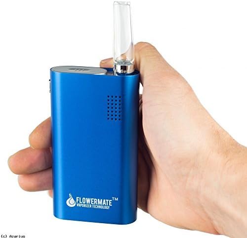 Flowermate Vapormax V5.0S Vaporizer Portable Handheld Vaporizer (Blue) - Supplied by TheVaporizerShop - FPP WORLDWIDE