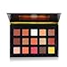 Beauty Glazed 15 Colors Sunset Dusk Eye Shadow Professional Matte Eyeshadow Palette With Intense Pigment Long Lasting Warm Color Eyeshadow Palette Collection With 7 Pcs Makeup Brushes set