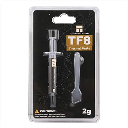 Amazon Thermalright Tfシリーズ 熱伝導性13 8w M Kの高性能cpuグリス Tf8 Thermal Paste 2g Thermalright パソコン 周辺機器 通販