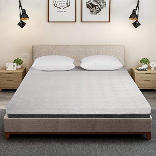 FAIRYLAND 3 Inch Memory Foam Mattress Topper Queen Size, Cooling