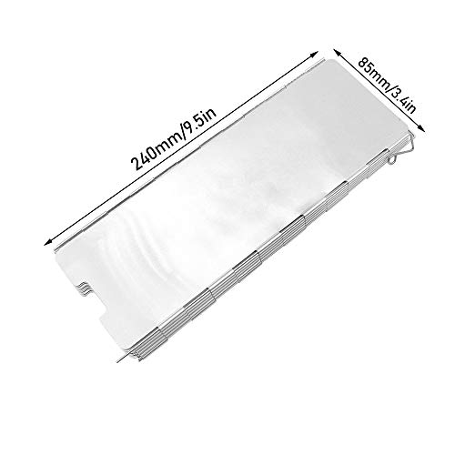 ZoZoMaiy Draagbare Outdoor Camping Fornuis Voorruit 10 Platen Opvouwbaar Outdoor Camping Fornuis Windscherm Aluminium… - Image 8
