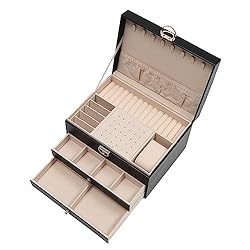 Eapmic 3 layer Eyeglass Sunglass Storage Watch Box