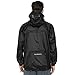 DEMOZU Men's Lightweight Running Cycling Rain Jacket Packable Hooded Windbreaker Jacket