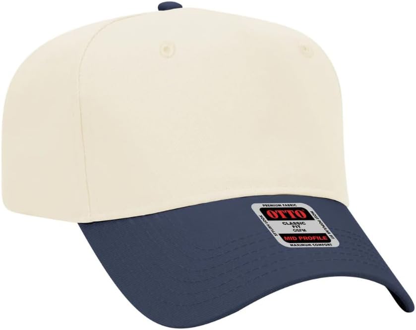 Joe's USA | OTTO Cap 5 Panel Mid Profile Baseball Cap OTTO 31-069