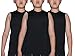LANBAOSI Boy's 3 Pack Compression Sleeveless Shirt Soccer Training Kids Tank Top Undershirts
