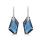 Mother's Day Gifts Lucky Stone Hook Dangle Earrings Made With Swarovski Crystals Montana …