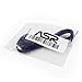 ASR Tactical Braided Kevlar 200lb Strength Survival Cord Rope - 25ft Blue
