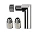 O2 Check Engine Light CEL 90 Degree Angled Fix Oxygen Spacer Exhaust Extension - 4Pieces Kit