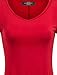 MBJ WT737 Womens Long Sleeve Handkerchief Tunic L RED