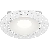 Maxim Lighting 87661WT Crisp - 12W 1 LED Trimless Downlight-1.25 Inches Tall and 3.75 Inches Wide, Finish Color: White