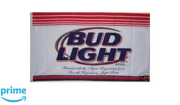 Amazon Com 3 X5 Bud Light Flag Banner Sign Lite Budweiser