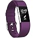 GEAK Bands for Fitbit Charge 2, Adjustable Sports Wrist Bands for Fitbit Charge 2, Small Plum