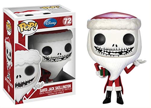 The Nightmare Before Christmas Santa Jack Skellington Vinyl Figure 72 Funko Pop! Standard