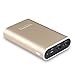 Lumsing 10050mAh Portable Charger External Battery Power Bank for iPhone SmartPhones Tablets (gold)