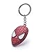 REINDEAR Marvel Movie Comics The Amazing Spider-Man Mask Alloy Pendent Keychain Ring US Seller (Red)