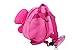 Toddler Backpack with Attachable Safety Harness,Cute Pink Butterfly Book Bag,Child Runaway Restraint,Loop for Parents to Hold, Public Places Kid Keeper