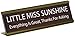 Enesco “ Little Miss Sunshine” Funny Desk Name Plate, Brown