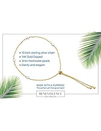 Pearl Bracelets for Women - Freshwater Pearls 14k Gold Chain Women Bracelets or Bracelet for Girls Gold Bracelets for Women Boho Jewelry Minimalist Jewelry for Women Adjustable Bracelets for Women