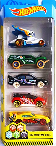 Hot Wheels 2019 HW Extreme Race 1:64 Scale 5 Pack