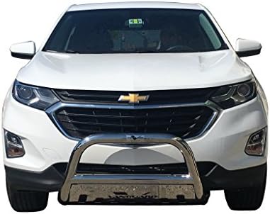 VANGUARD Off Road VGUBG-0883-1339ESS Multi-fit Bumper Guard Stainless Steel Bull Bar with Skid Plate