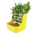 Misyue Small Animal Supplies Plastic Pet Rabbit/Chinchillas 2 in 1 Feeder Bowls Double use for Grass/Food by ZoeZ