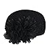 Doinshop Colorful Baby Kids Flower Headband Hair Bow Band Accessories Headwear (Black)