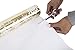 Hallmark Signature Holiday Wrapping Paper with Cut Lines on Reverse, Gold Foil Snowflake (25 sq. ft.)